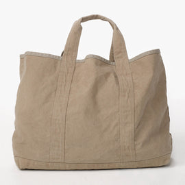 Large Canvas Tote In Khaki | James Perse Los Angeles