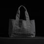 classic mini canvas tote asphalt amf0317 | James Perse Los Angeles 