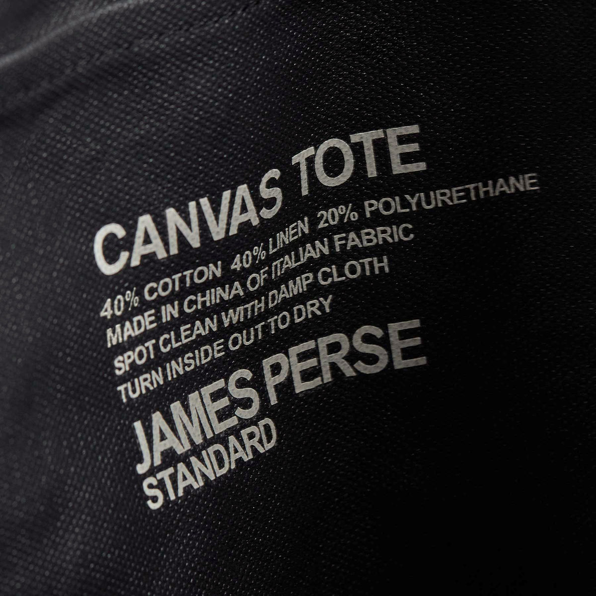 classic mini canvas tote asphalt amf0317 | James Perse Los Angeles 