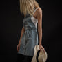 Vintage Denim Chef'S Apron in Denim Wash | James Perse Los Angeles