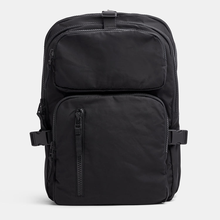 Sierra Nylon Utility Backpack In Black | James Perse Los Angeles