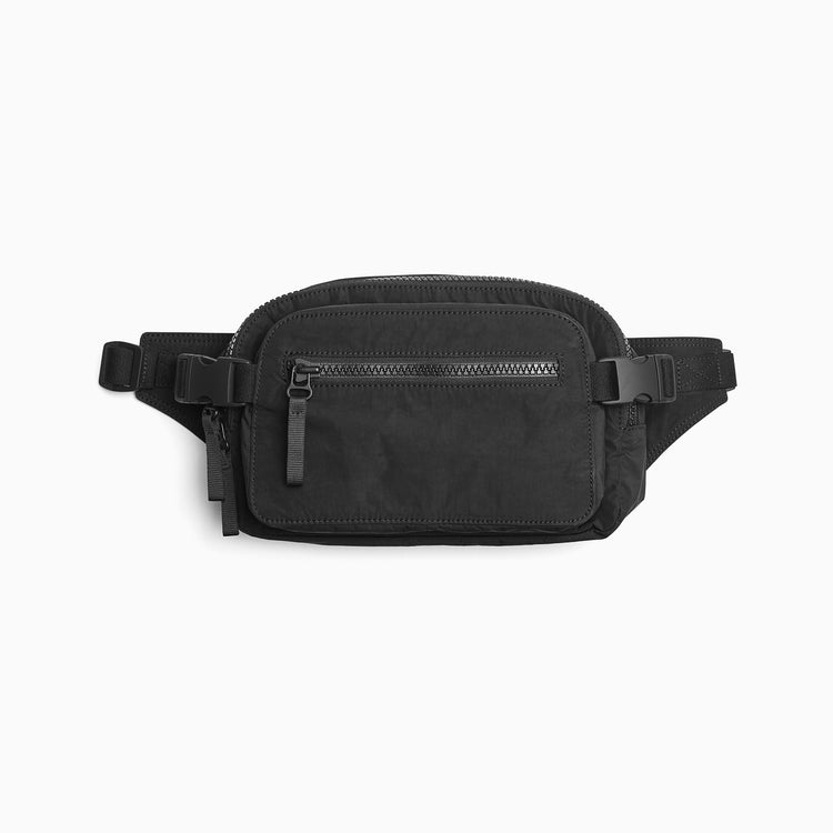 Nylon Utility Belt Bag In Black | James Perse Los Angeles