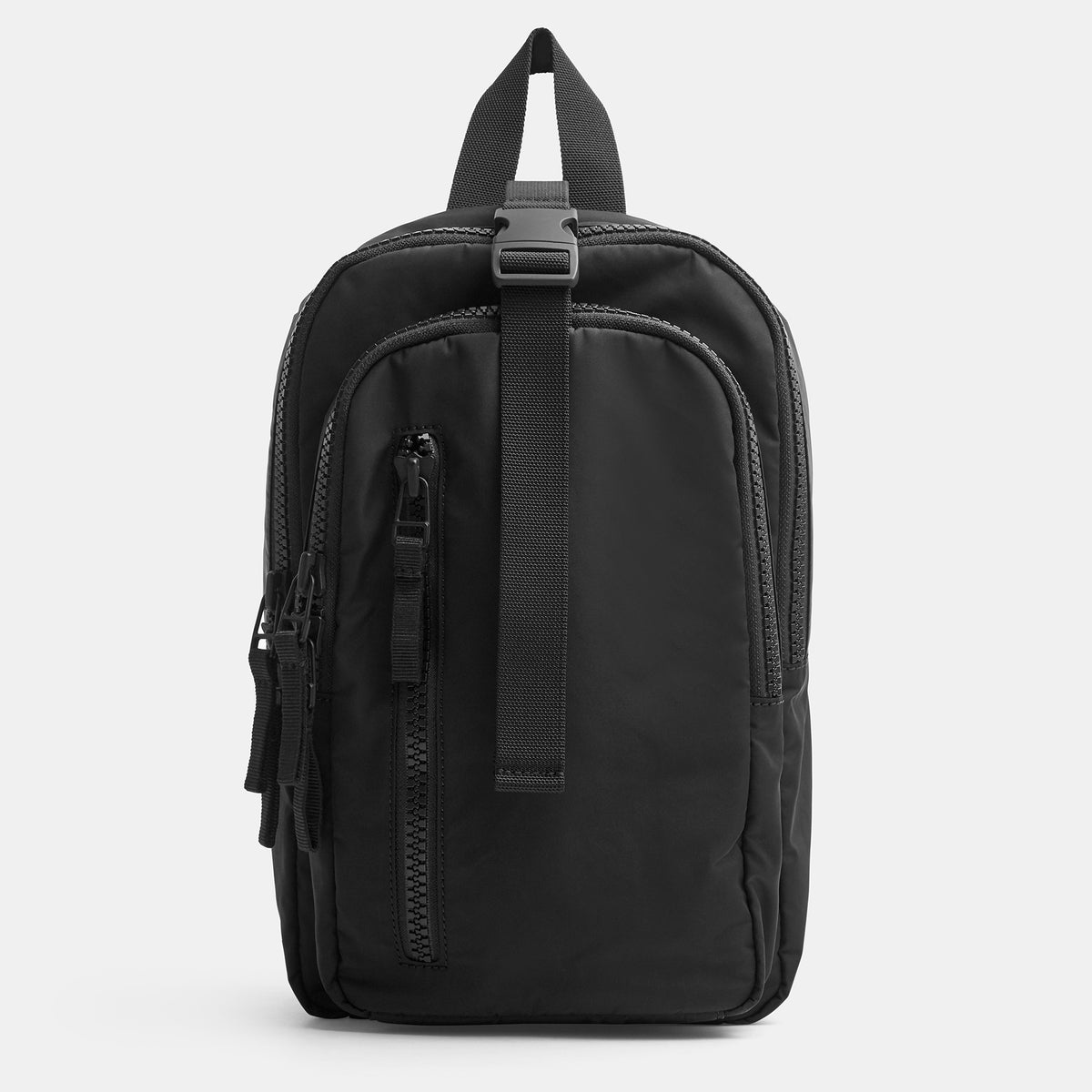 Mini Sierra Nylon Backpack In Black | James Perse Los Angeles