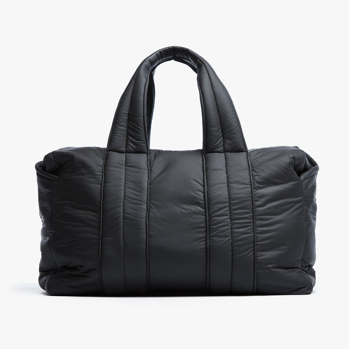 Montecito Matte Nylon Weekend Bag In Black | James Perse Los Angeles