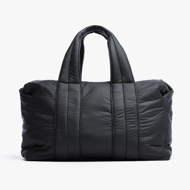 Montecito Matte Nylon Weekend Bag In Black | James Perse Los Angeles