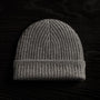 Thermal Cashmere Beanie - Grey Felt | James Perse Los Angeles