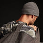 Thermal Cashmere Beanie - Grey Felt | James Perse Los Angeles