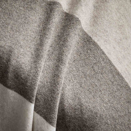 Cashmere Multi Striped Poncho in Beige Mix | James Perse Los Angeles