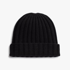 Recycled Cashmere Beanie In Black | James Perse Los Angeles
