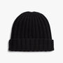 Recycled Cashmere Beanie In Black | James Perse Los Angeles
