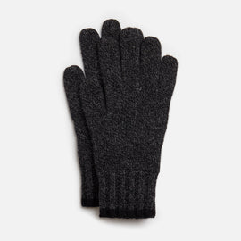 Recycled Cashmere Tippd Gloves - Charcoal | James Perse Los Angeles