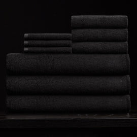 Wash Towel - Black | James Perse Los Angeles