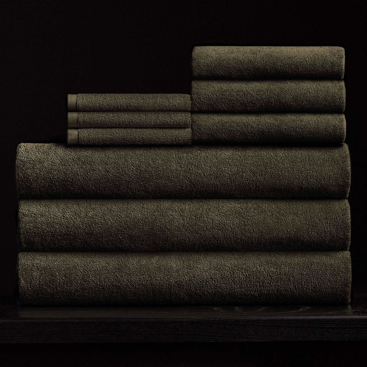 Bath Towel In Dark Palm | James Perse Los Angeles