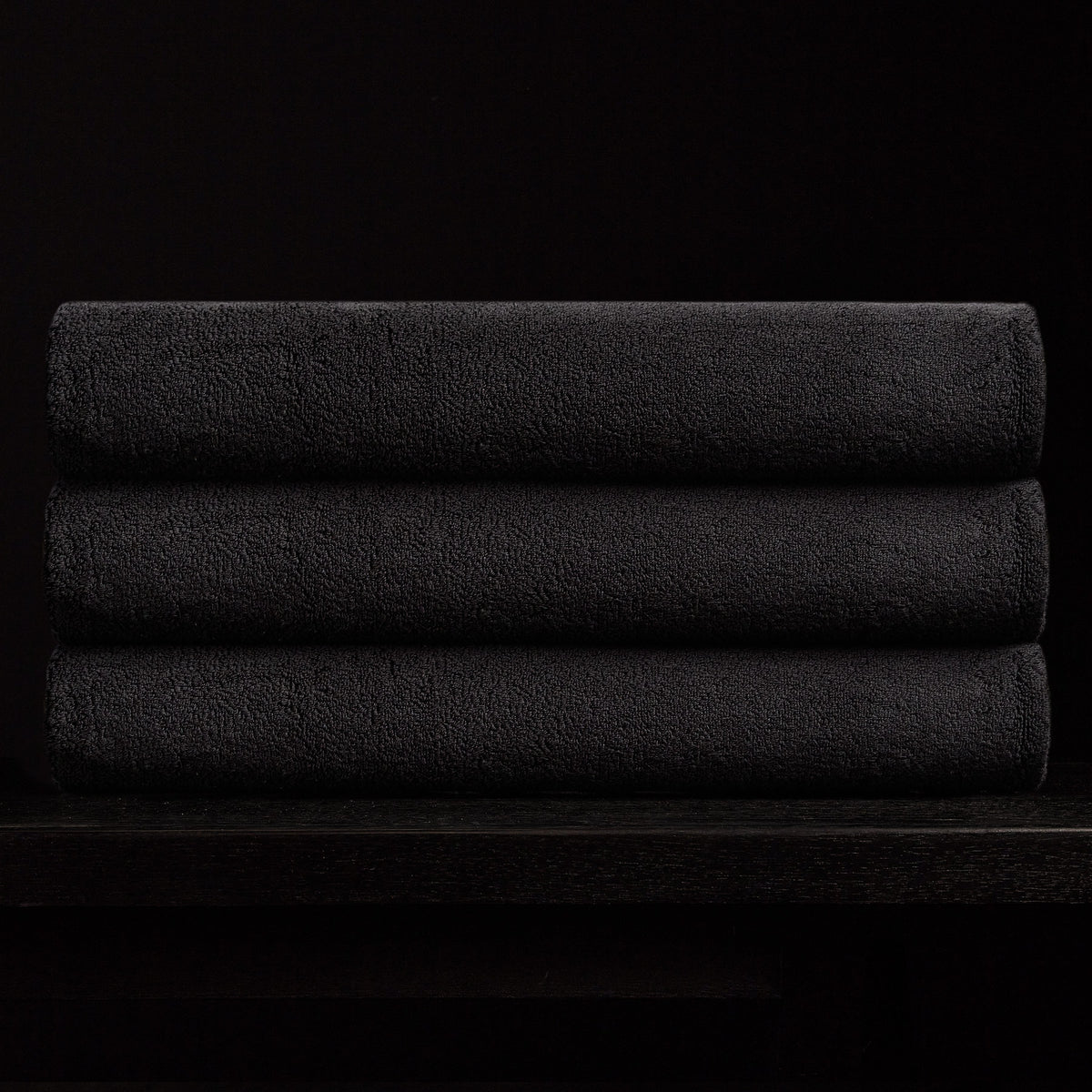 Bath Towel in Black | James Perse Los Angeles