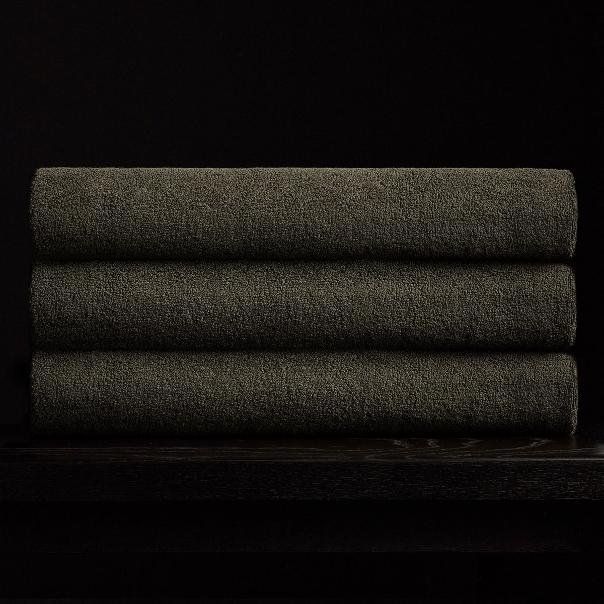 Bath Towel In Dark Palm | James Perse Los Angeles