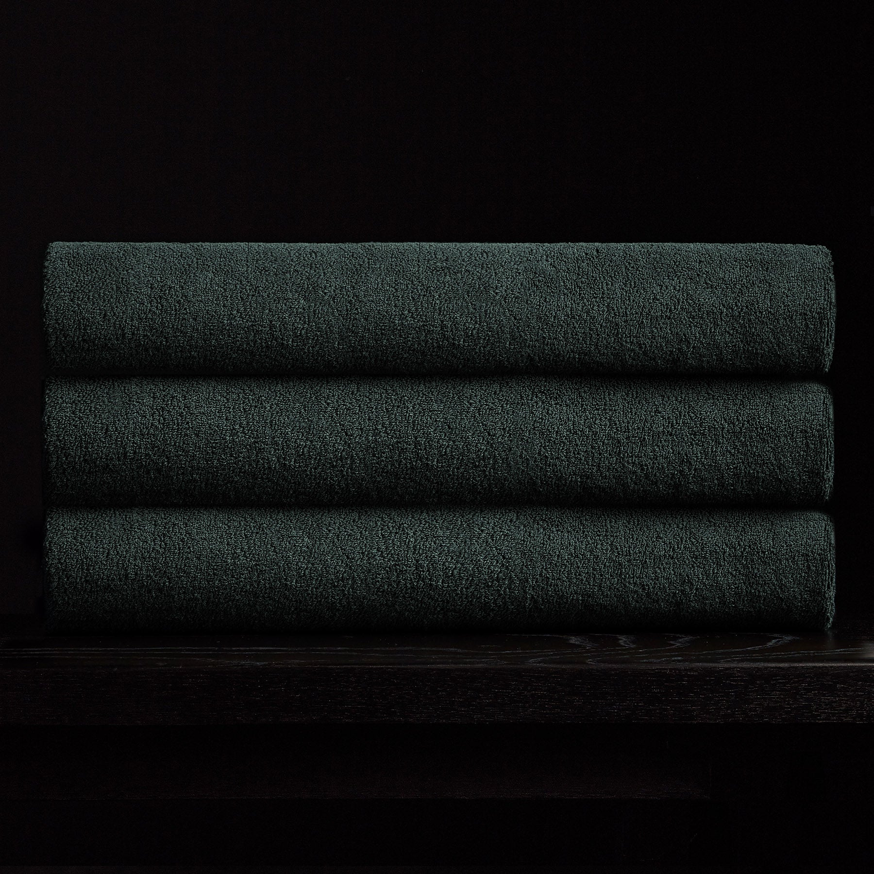 Palm Frond Beach Towel - Black/White | James Perse Los Angeles