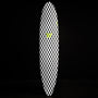 Y/OSEMITE Checker Longboard 7'10" in Black/White | James Perse Los Angeles