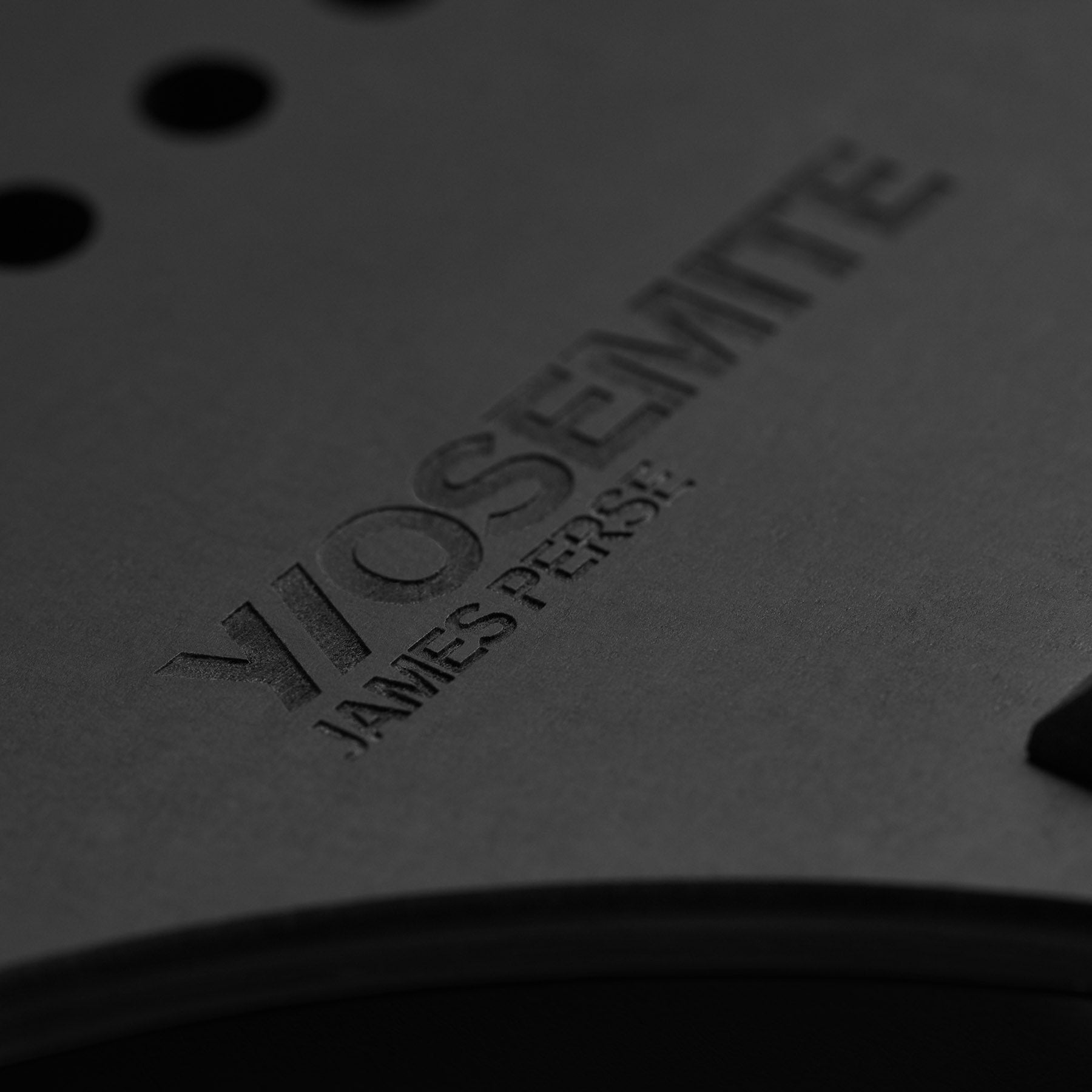 Y/OSEMITE Etched Richlite Paddleball Set in Black Richlight | James Perse Los Angeles