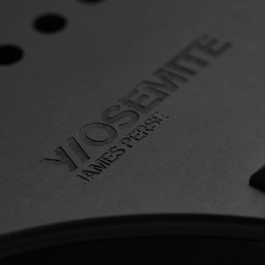 Y/OSEMITE Etched Richlite Paddleball Set in Black Richlight | James Perse Los Angeles