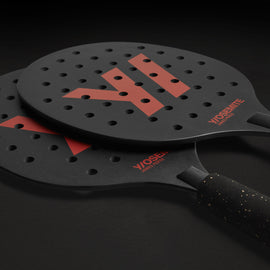 Y/OSEMITE Printed Richlite Paddleball Set in Red | James Perse Los Angeles