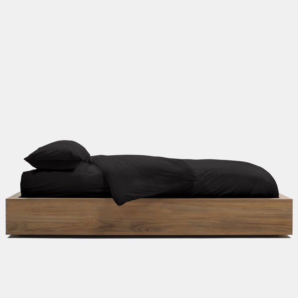 Brushed Jersey Duvet In Black | James Perse Los Angeles