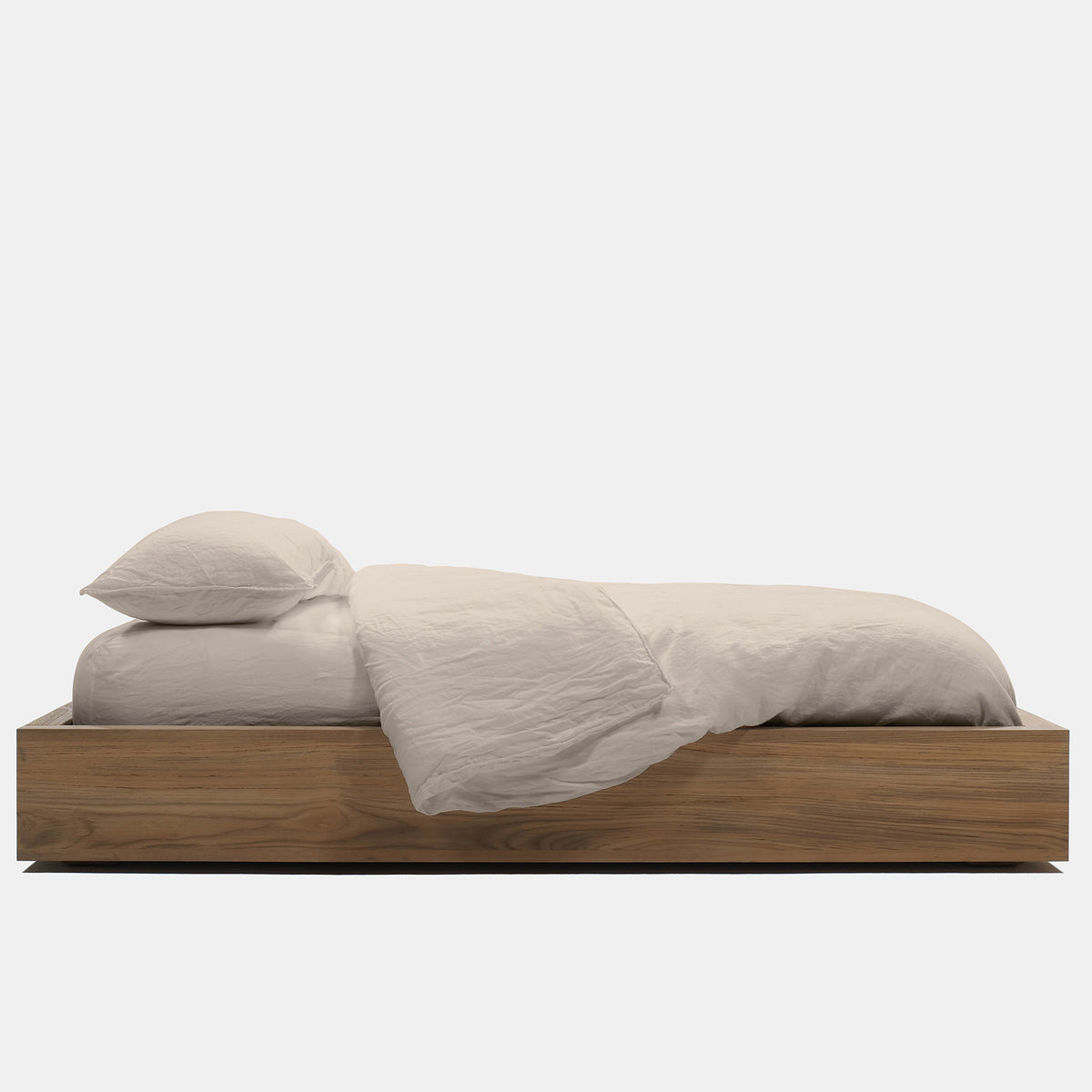 Linen Duvet Cover In Toffee | James Perse Los Angeles