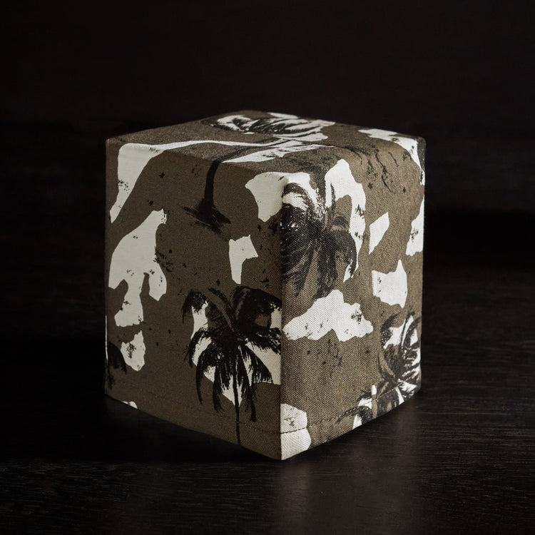 Palm Camo Tissue Box Cover - Jungle | James Perse Los Angeles