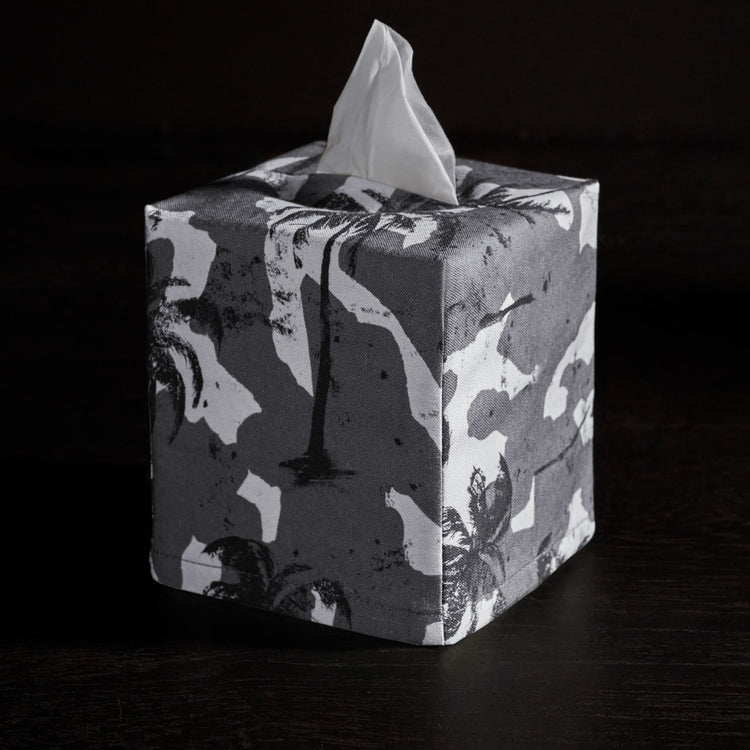 Palm Camo Tissue Box Cover - North | James Perse Los Angeles