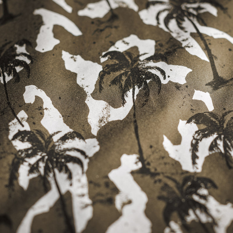 Camo Palm Print Table Napkin - Jungle | James Perse Los Angeles