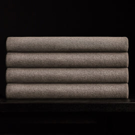 Men's Thermal Knit Lounge Set With Cashmere Blanket in Dapple/Taupe Melange | James Perse Los Angeles