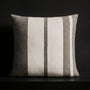 Striped Cashmere Home Gift Set In Taupe Melange/White | James Perse Los Angeles