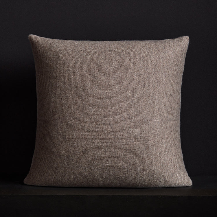 Cashmere Sham - Taupe Melange | James Perse Los Angeles