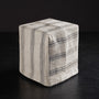 stripe tissue box cover natural stripe hhlc0553 | James Perse Los Angeles 