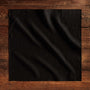 Solid Linen Table Napkin - Black | James Perse Los Angeles
