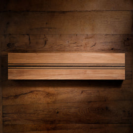 Teak Serving Board 3 Strp 9X40 in Teak W Natural Finish Domestic | James Perse Los Angeles