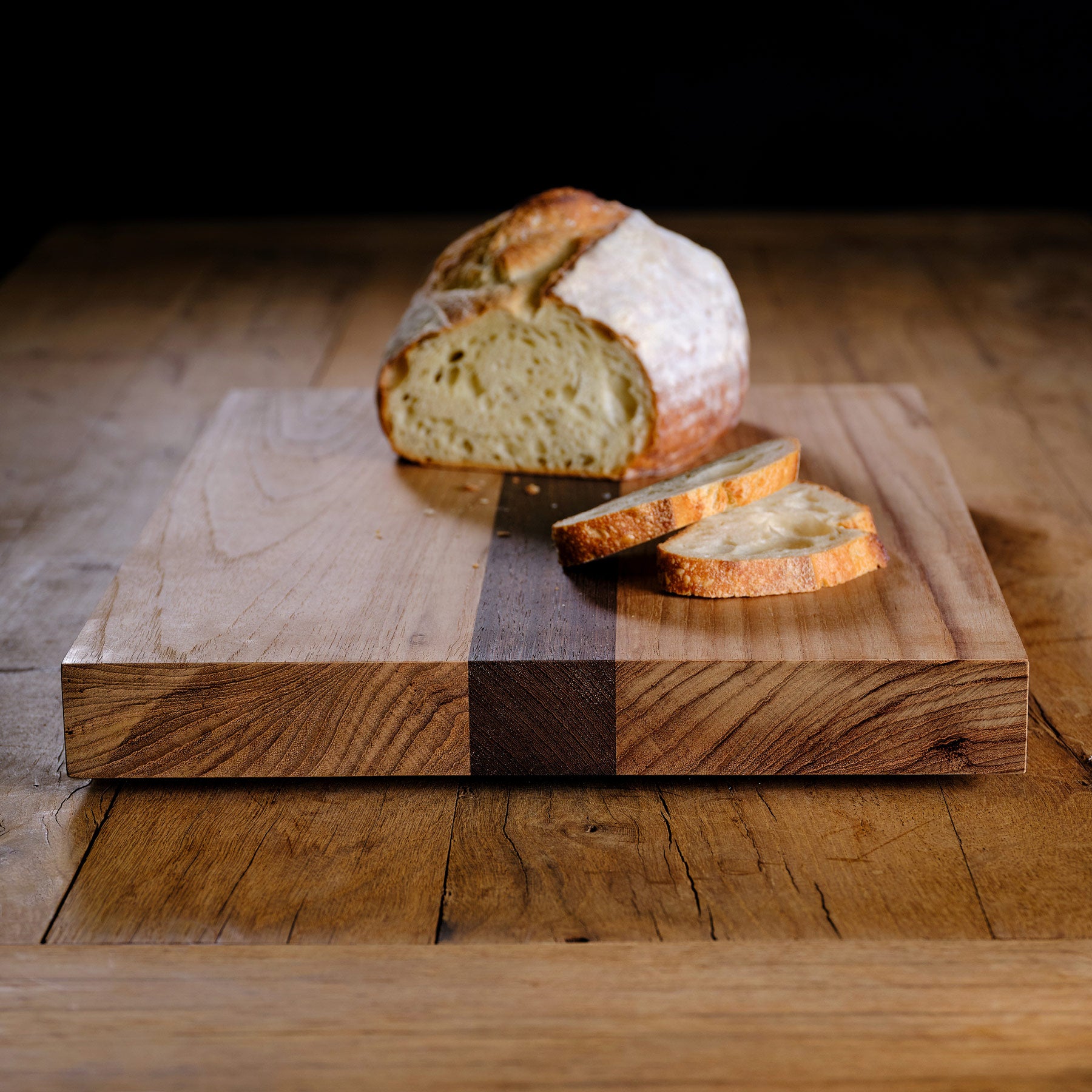 Teak Serving Board 1 Strp14X20 in Teak W Natural Finish Domestic | James Perse Los Angeles