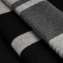 Grateful Dead Cashmere Blanket In Flyash/Black/Dark Grey | James Perse Los Angeles