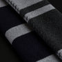 Grateful Dead Cashmere Blanket In Flyash/Black/Dark Grey | James Perse Los Angeles