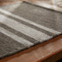 Wool Striped Placemat in Mule/Pearl Grey | James Perse Los Angeles
