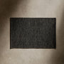Solid Entry Mat 2Ft X 3Ft - Black Melange | James Perse Los Angeles
