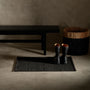 Solid Entry Mat 2Ft X 3Ft - Black Melange | James Perse Los Angeles