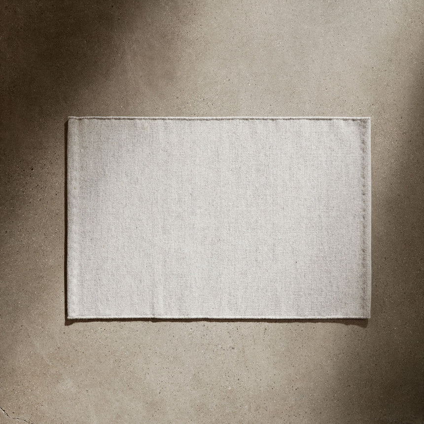 Solid Entry Mat 2Ft X 3Ft - Light Grey Marled | James Perse Los Angeles