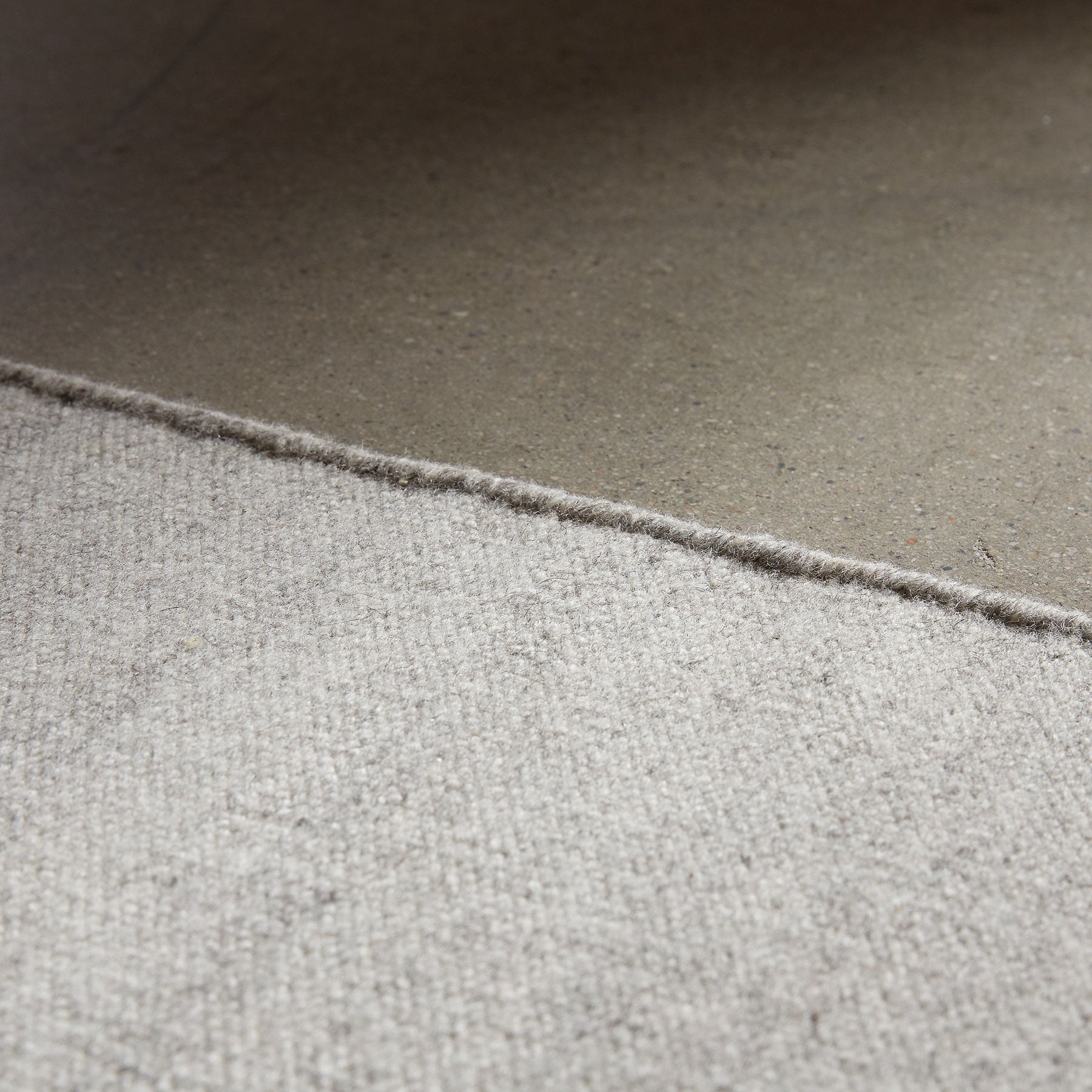 Solid Entry Mat 2Ft X 3Ft - Light Grey Marled | James Perse Los Angeles