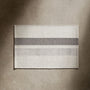 Striped Entry Mat 2Ft X 3Ft - Natural/Grey | James Perse Los Angeles