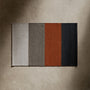 Color Block Entry Mat 2Ft X 3Ft - Blk M/Ochre/Flint | James Perse Los Angeles