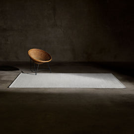Solid Marled Area Rug 6Ft X 9Ft - Grey Melange | James Perse Los Angeles