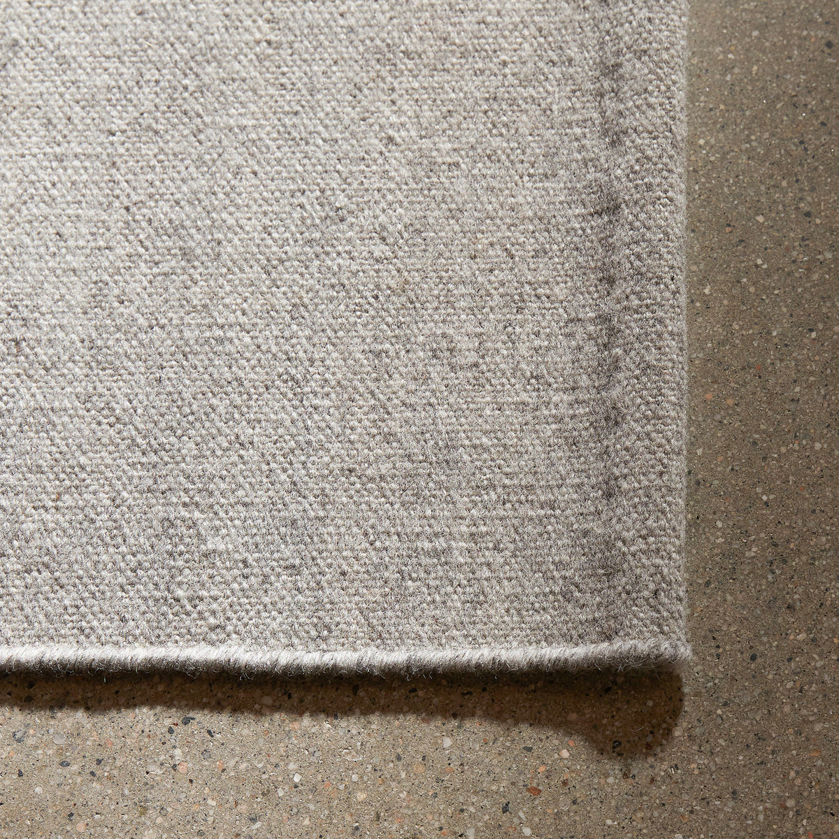 Solid Marled Area Rug 6Ft X 9Ft - Grey Melange | James Perse Los Angeles