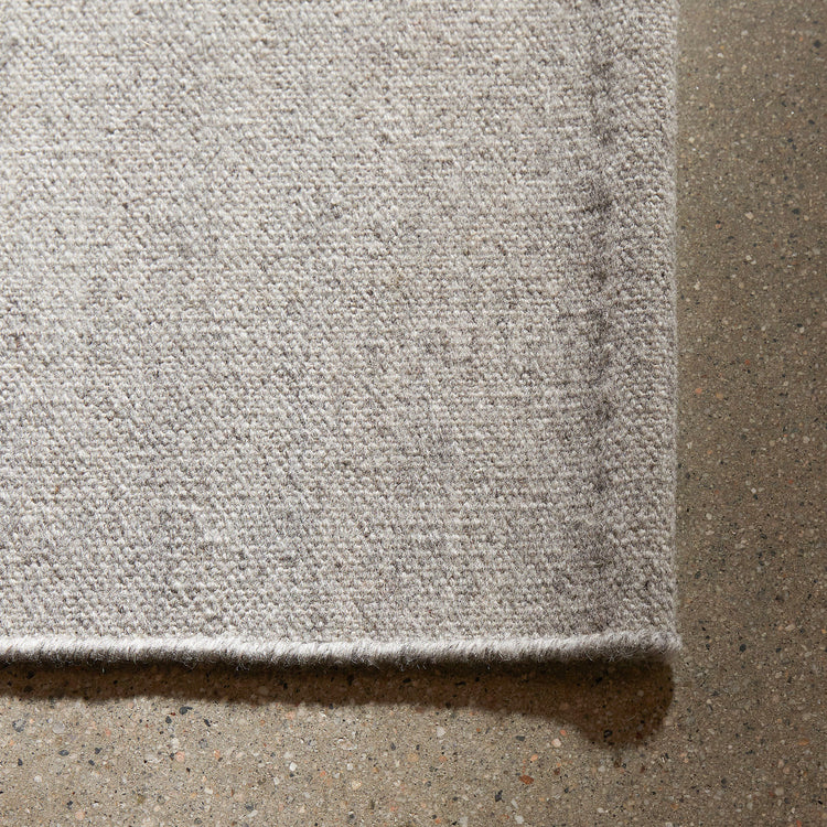 Solid Marled Area Rug 6Ft X 9Ft - Grey Melange | James Perse Los Angeles
