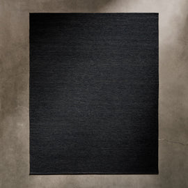 Solid Marled Area Rug 6Ft X 9Ft - Medium Marled Grey | James Perse Los Angeles