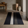 3.5 X 9 Double Stripe Runner in Black/Blk Marle/Pearl Gry | James Perse Los Angeles